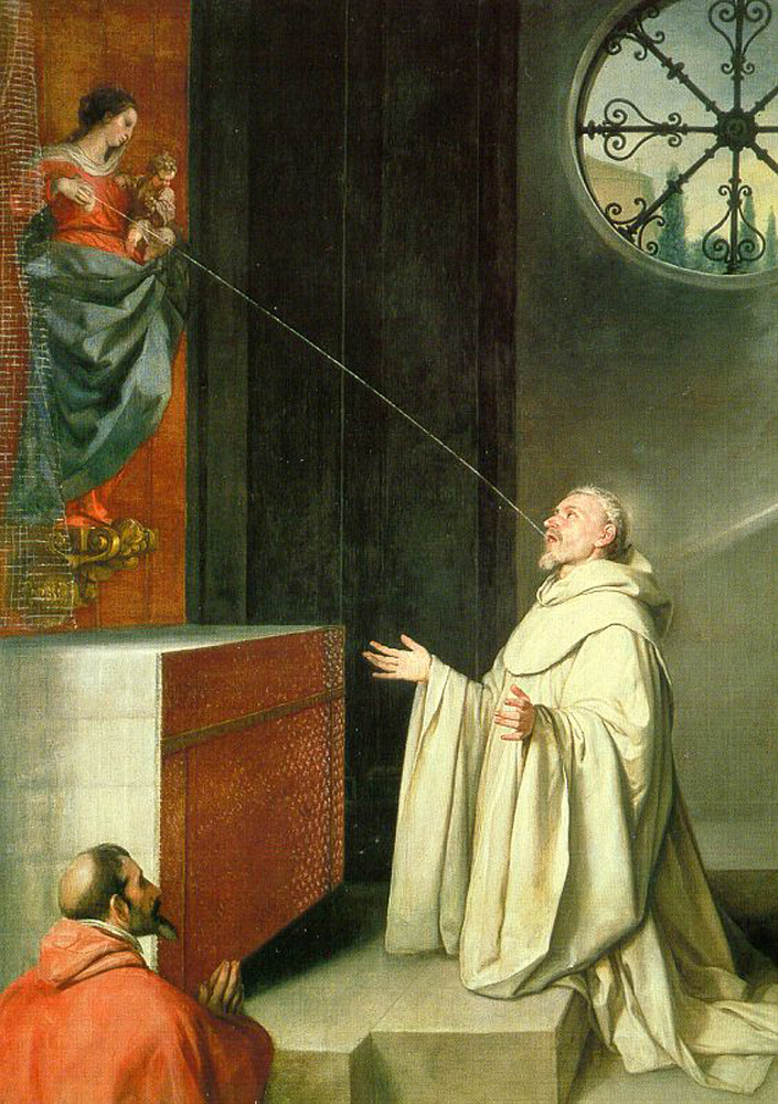 Alonso Cano, The Miraculous Lactation of Saint Bernard, c. 1650