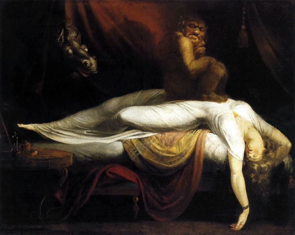 Henry Fuseli, The Nightmare, 1781, Detroit Institute of Arts