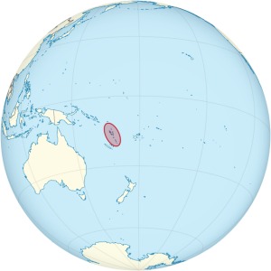 Location of Vanuatu, Image Credit: HUBS