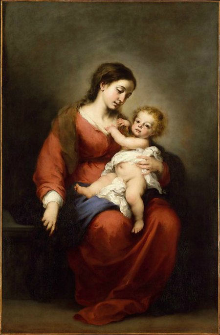 Bartolomé Estebán Murillo, Virgin and Child, ca. 1670–72