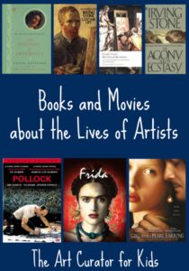 The Art Curator for Kids - Artist Biographies for Adults, Books and Movies - Michelangelo, van Gogh, Vasari, Artemisia Gentileschi, Frida Kahlo, Jackson Pollock