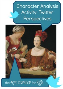 The Art Curator for Kids - Character Analysis Art Activity - Twitter Perspectives - 300