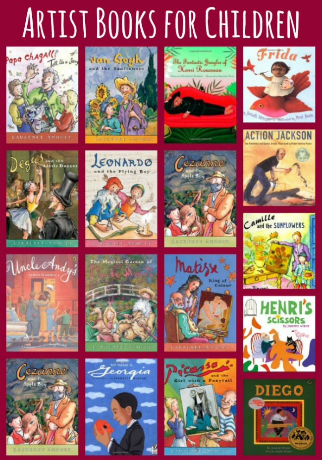 The Art Curator for Kids - Children's Books about the Lives of the Artists - Artist Books for Kids