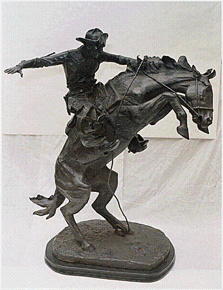 Frederic Remington, The Bronco Buster, 1909, Frederic Remington Art Lessons