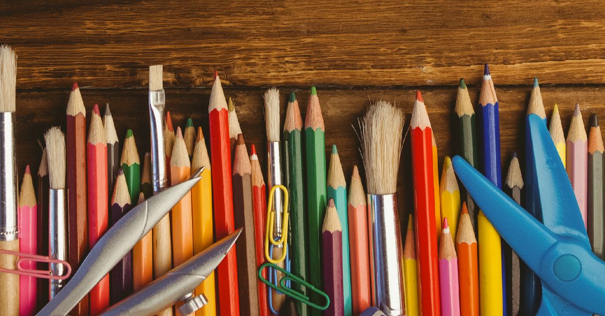 Free art supplies for students