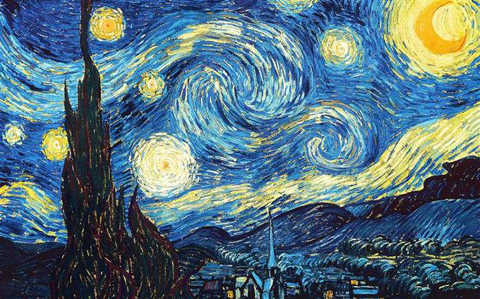 Vincent Van Gogh, The Starry Night, 1889