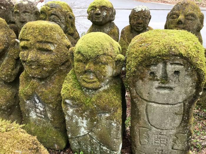Rakkan Sculptures from Otagi Nenbutsu-ji Temple2