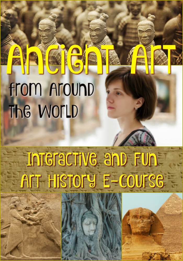 Ancient Art History Course - Pin - 700x1000px