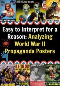 Easy to Interpret for a Reason: Analyzing World War II Propaganda Posters