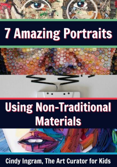 7 Amazing Portraits Using Non-Traditional Art Materials