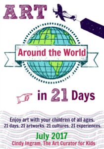 Art Around the World in 21 Days - Experience Art with Your Kids- PIN