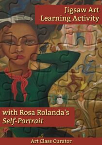Rosa Rolanda Jigsaw Art Learning Activity - PIN