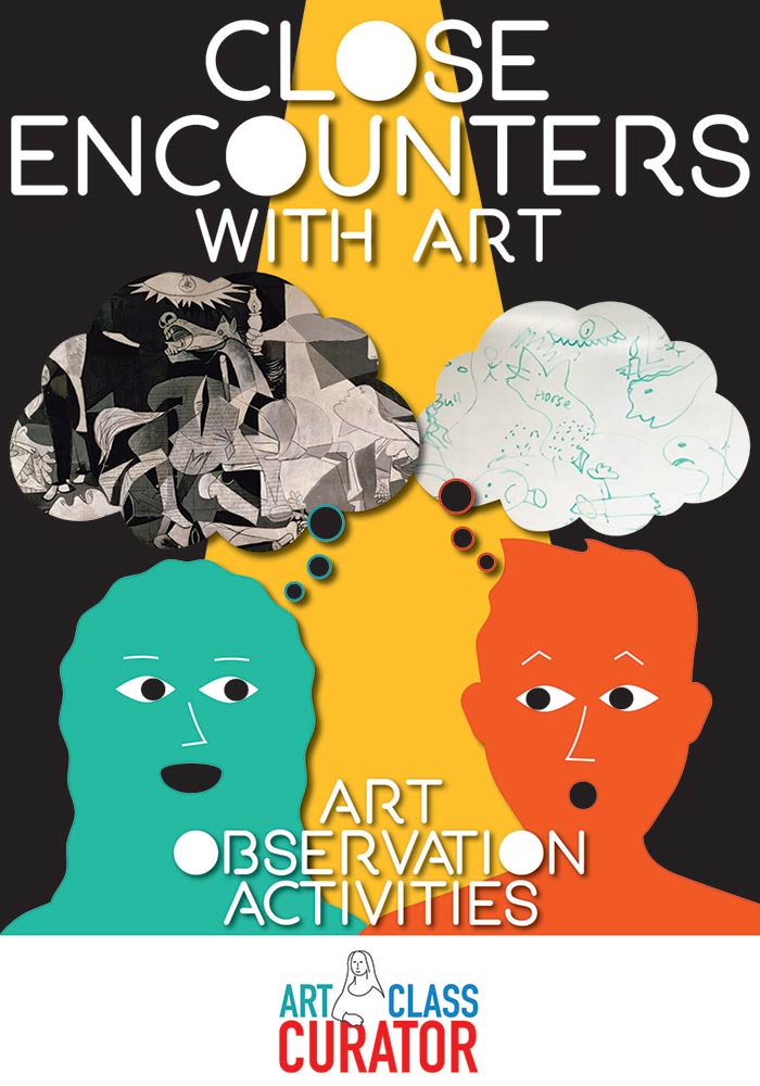 Close Encounters with Art-Art Observation Activities 700x1000