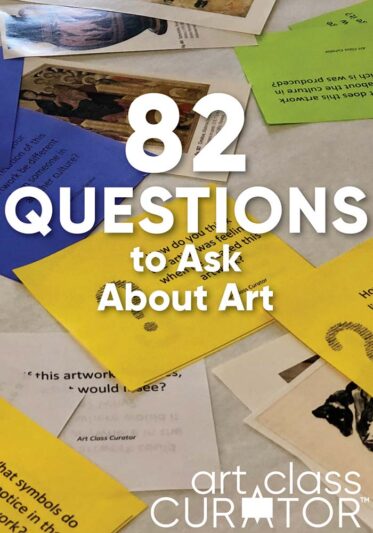 82 Questions to Ask about Art