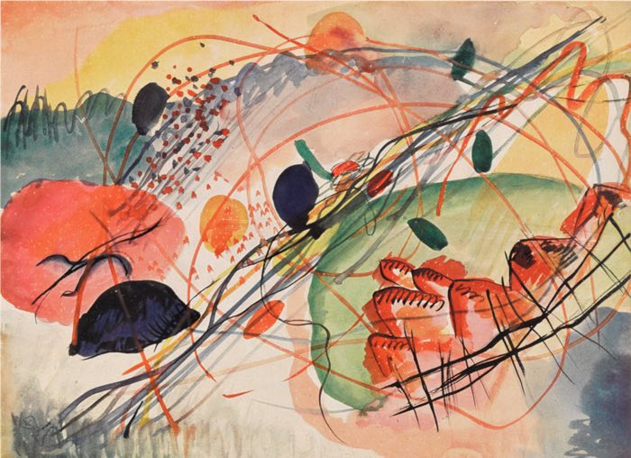 Wassily Kandinsky, Der Sturm, Volume 10, Number 7, 1919 principles of design examples variety in art